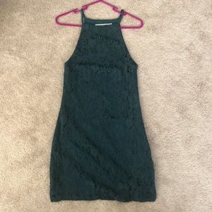 Dark green Bishop+young dress